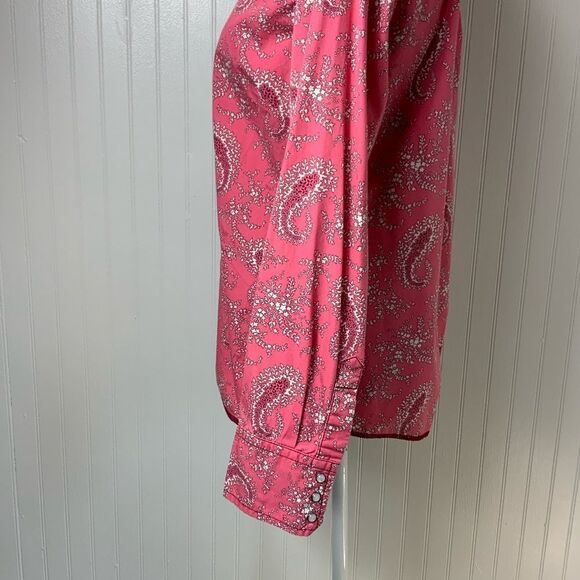 The Territory Ahead pearl snap paisley shirt - Picture 3 of 4